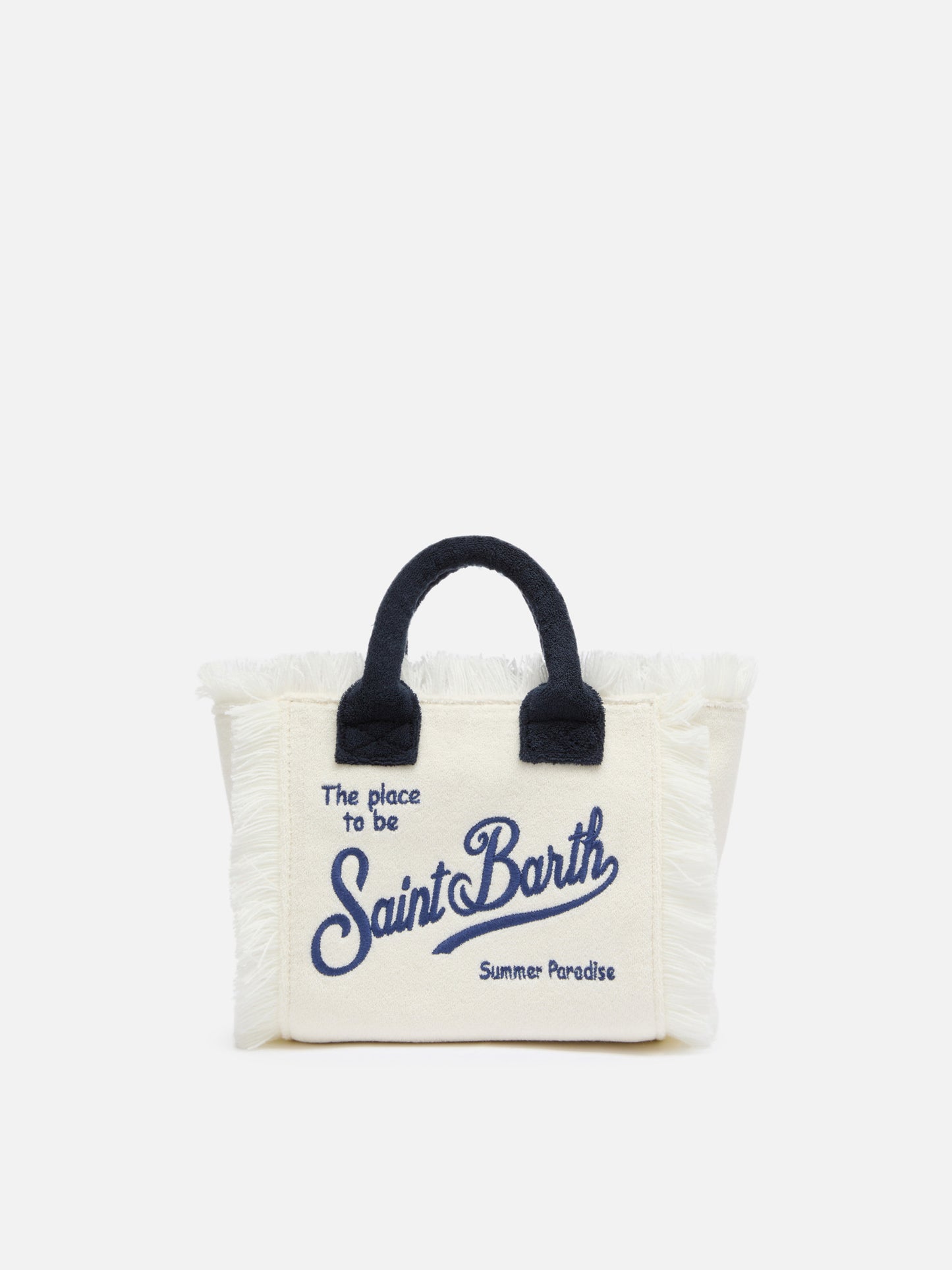 Borsa Mini Vanity Sponge Bag bianca