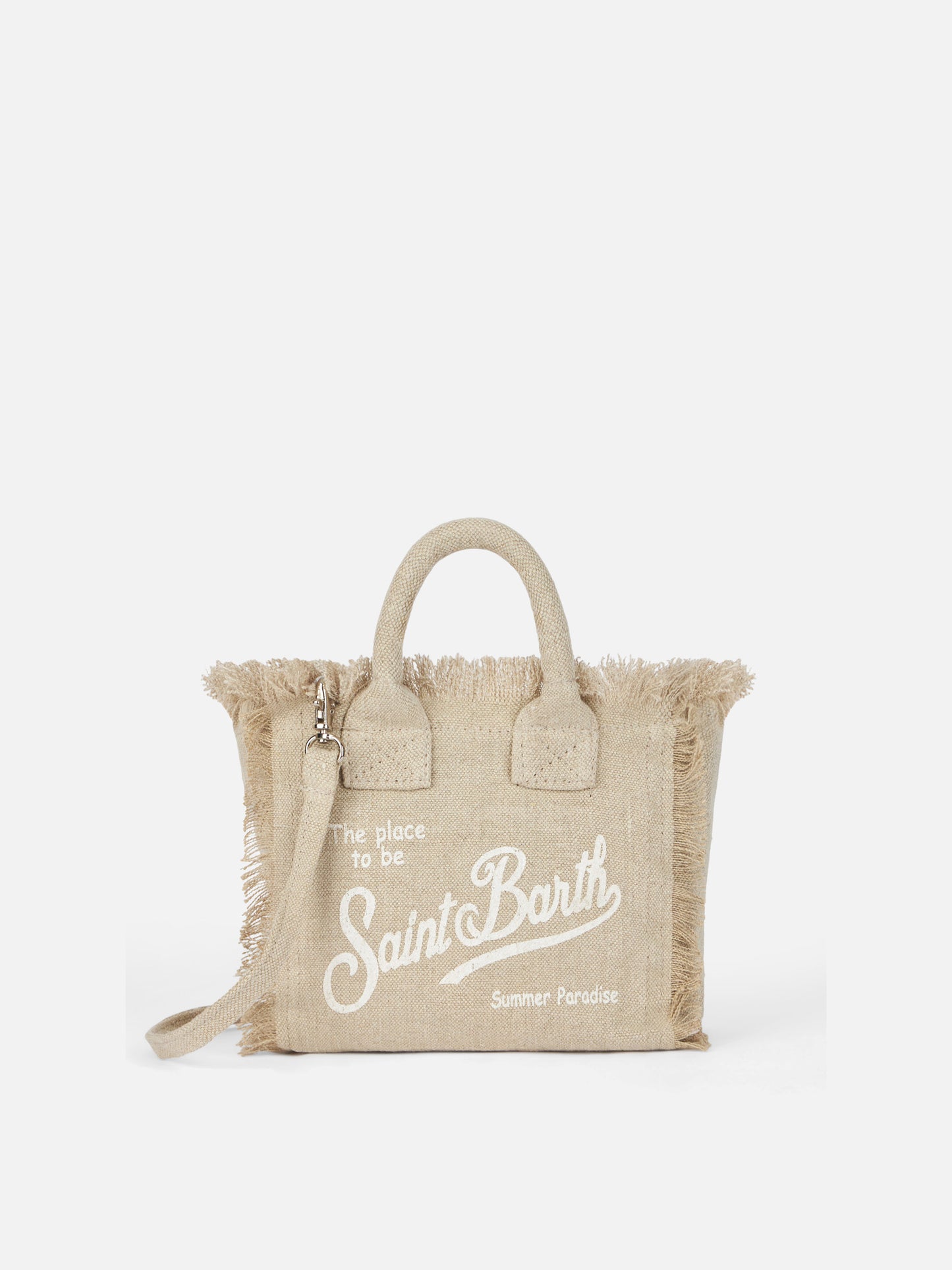 Mini Vanity beige Linen bag