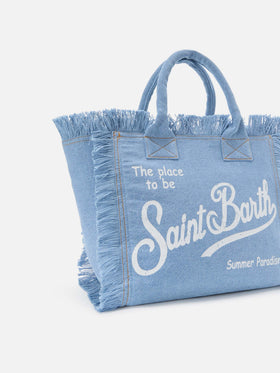 Light wash denim Vanity regular bag