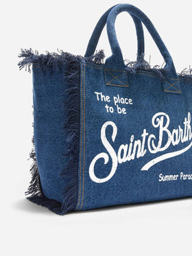 Dark wash denim Vanity regular bag