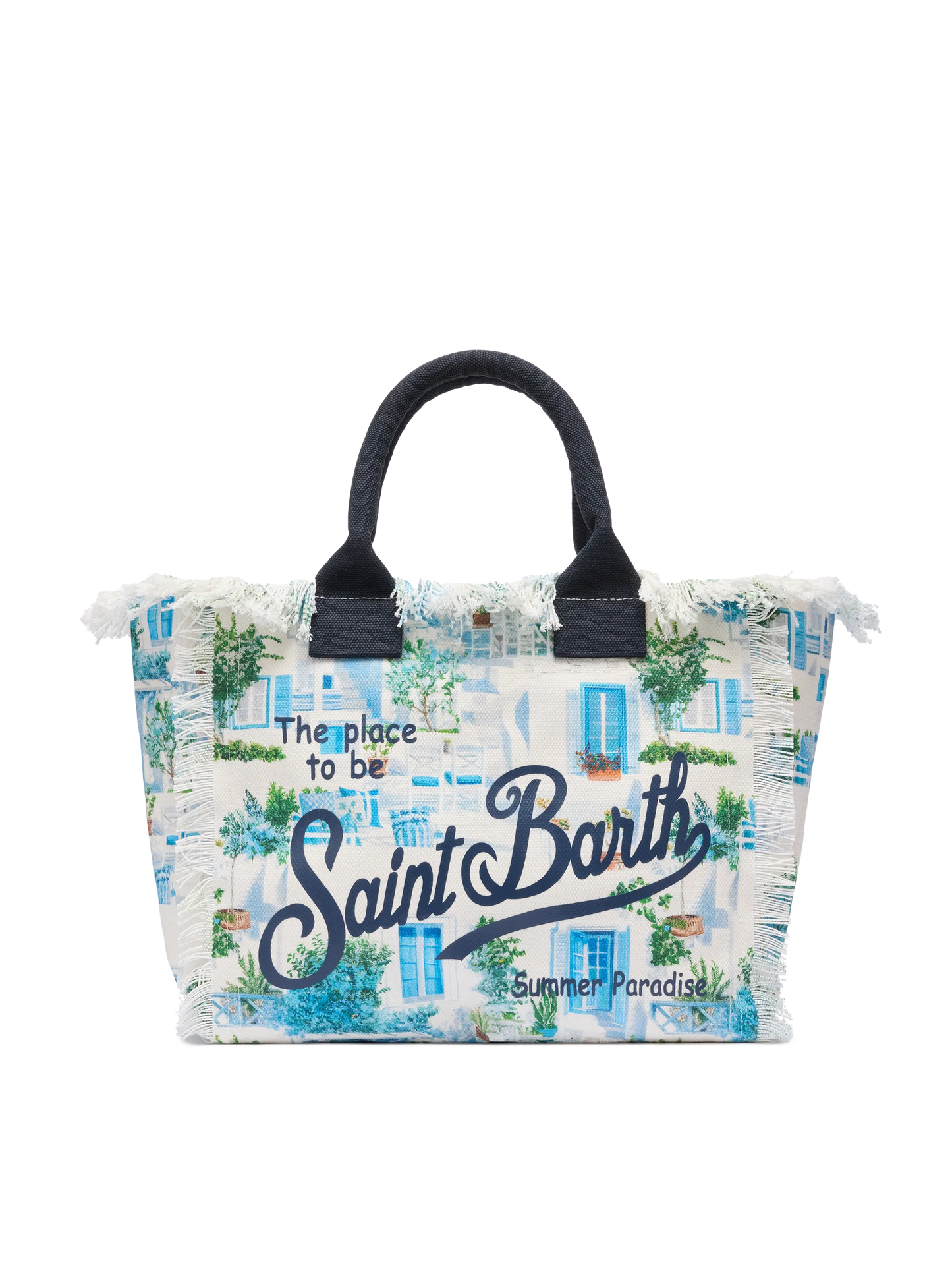 Kosmetiktasche aus Baumwollcanvas mit griechischem Fenster-Print | AI BY RICKDICK SPECIAL EDITION