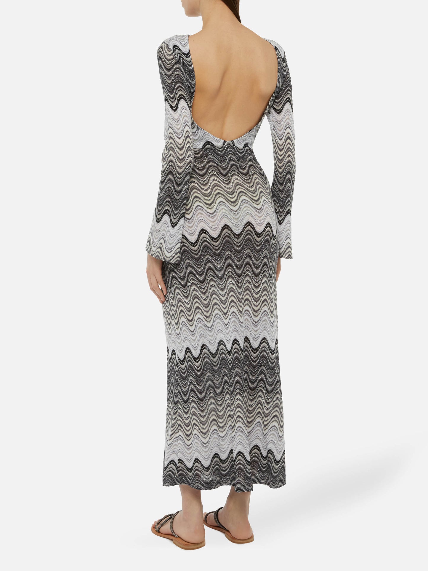 Abito maxi in maglia raschel Venere