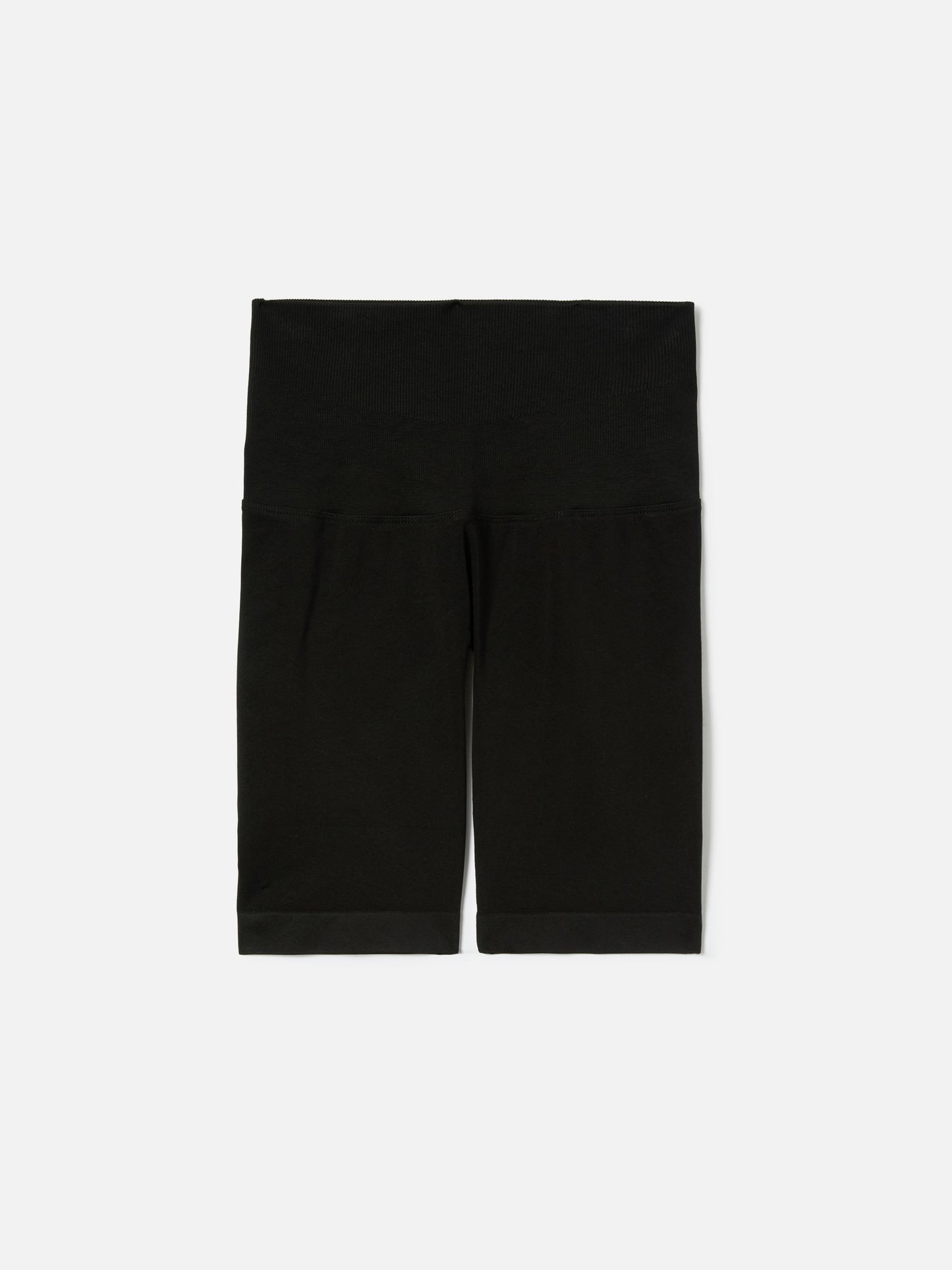 Black Vega technical fabric biker leggings