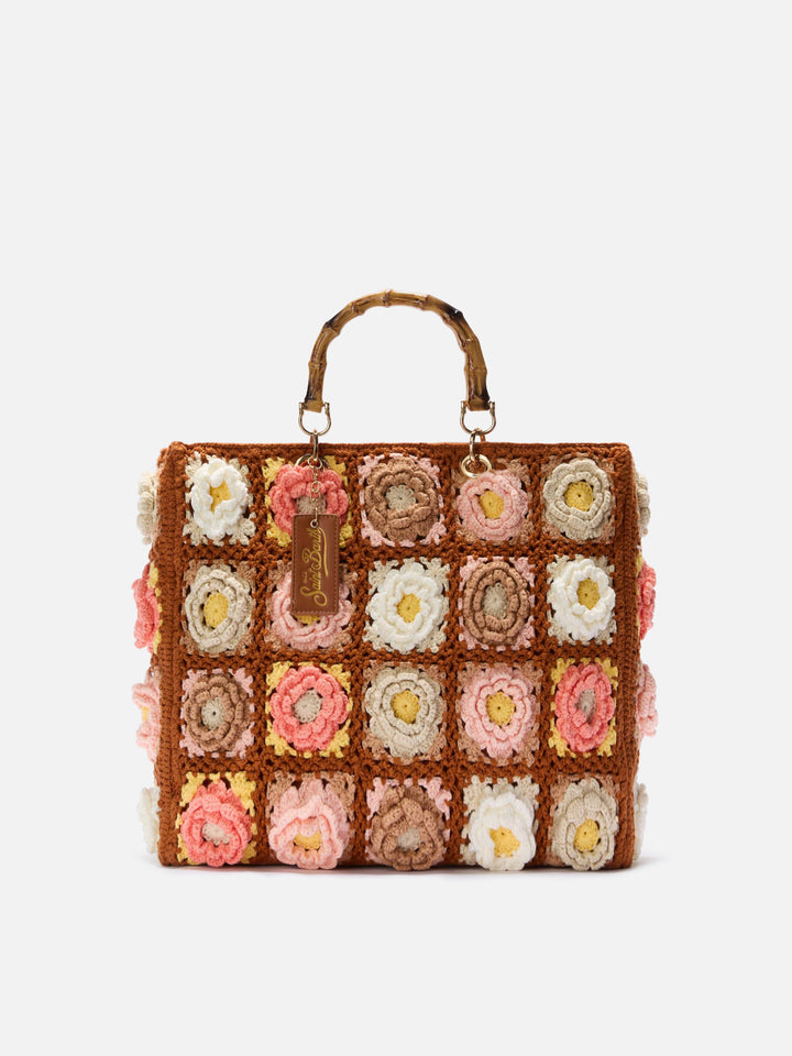 Handmade tiles crochet bag Victoria