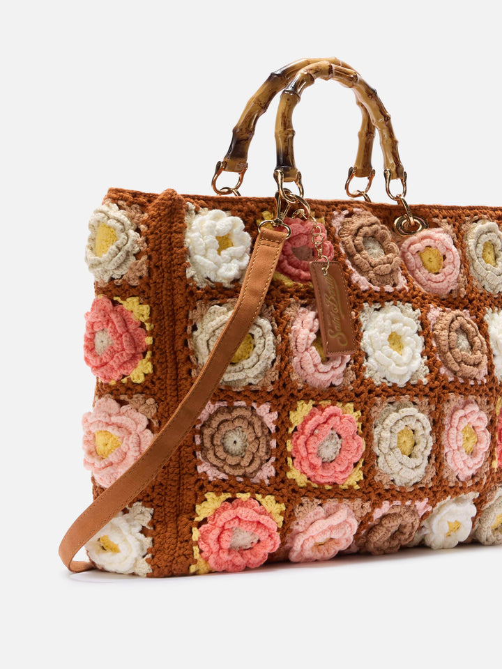 Handmade tiles crochet bag Victoria