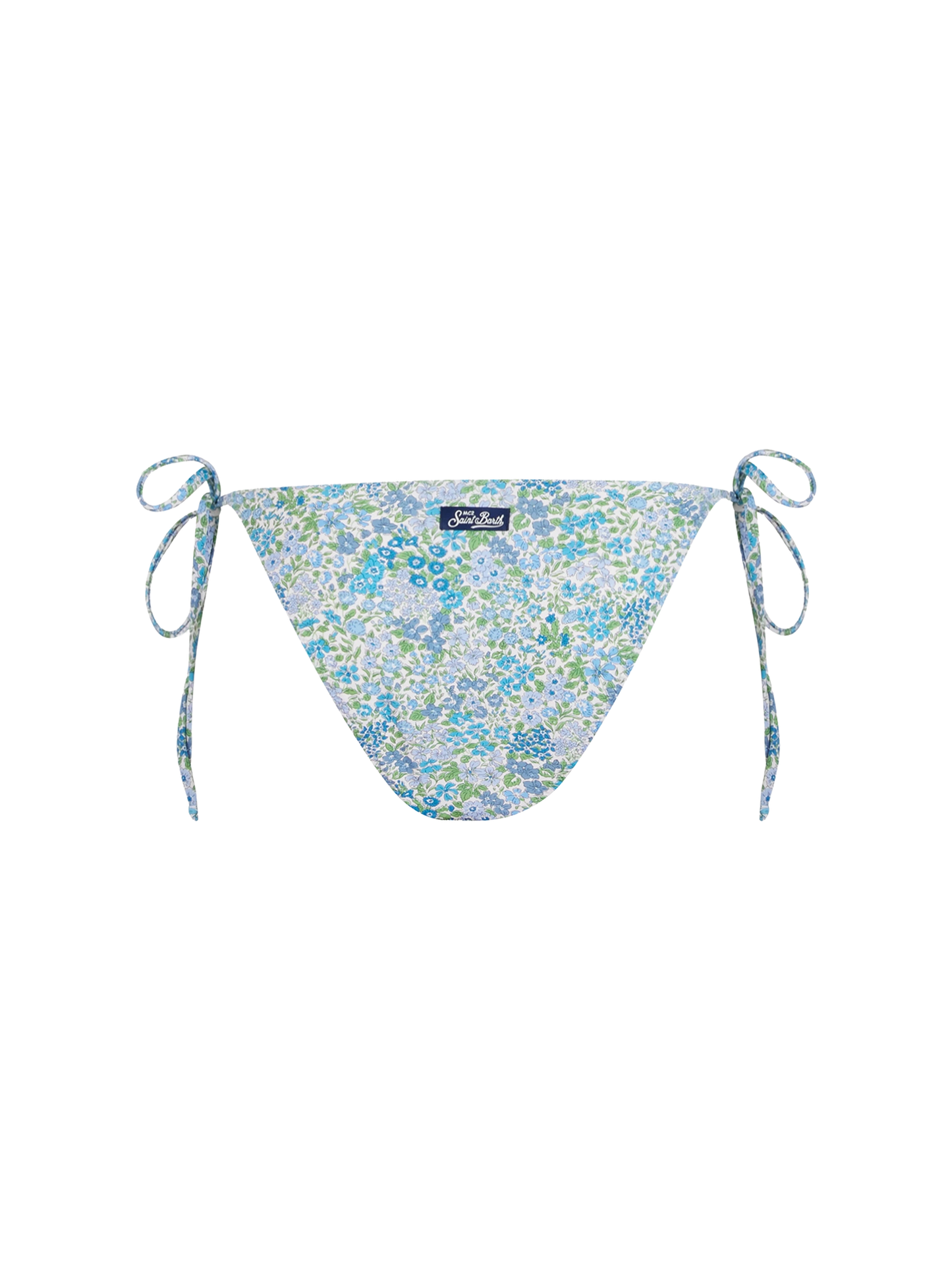 Woman classic swim briefs Virgo with joanna Luise print | MADE WITH LIBERTY FABRIC - MC2 Saint Barth