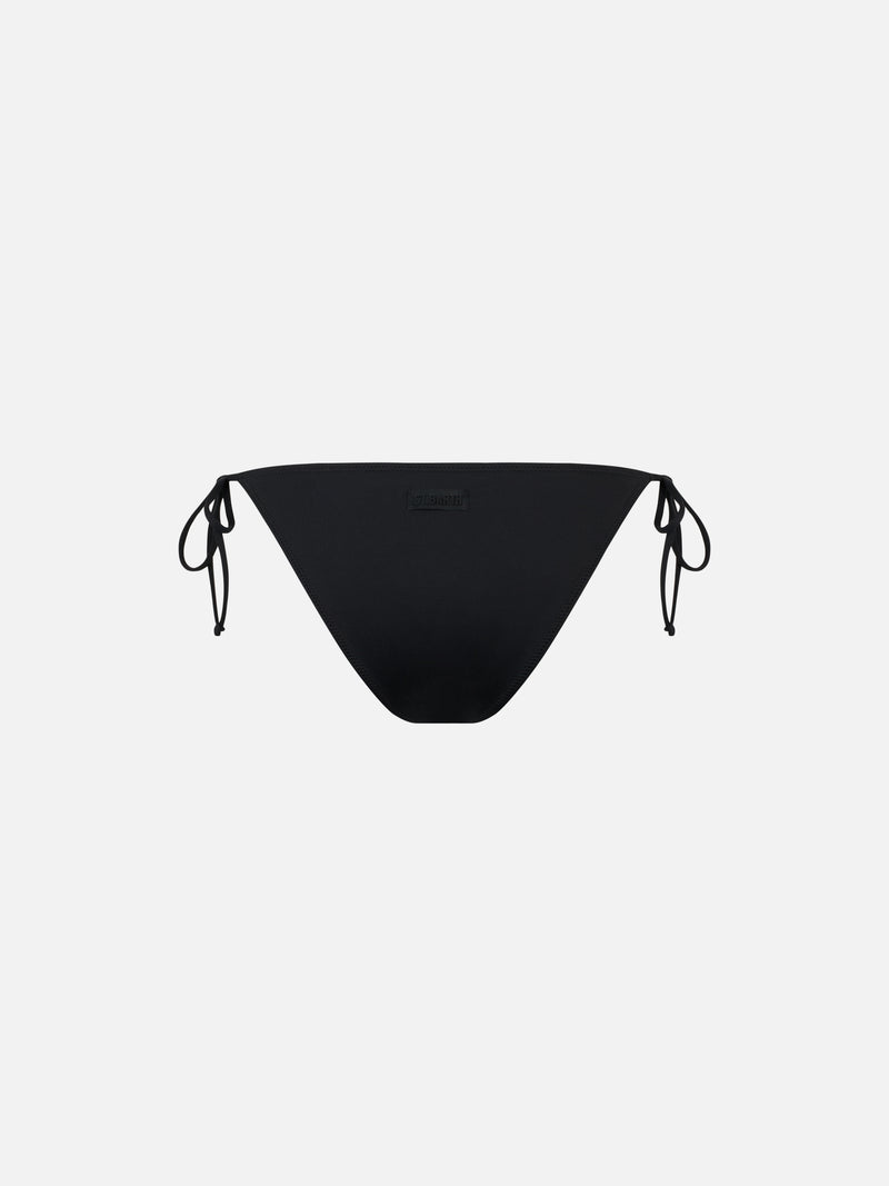 Woman black classic swim briefs Virgo