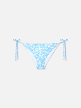 Slip de bain Virgo à imprimé floral vintage 