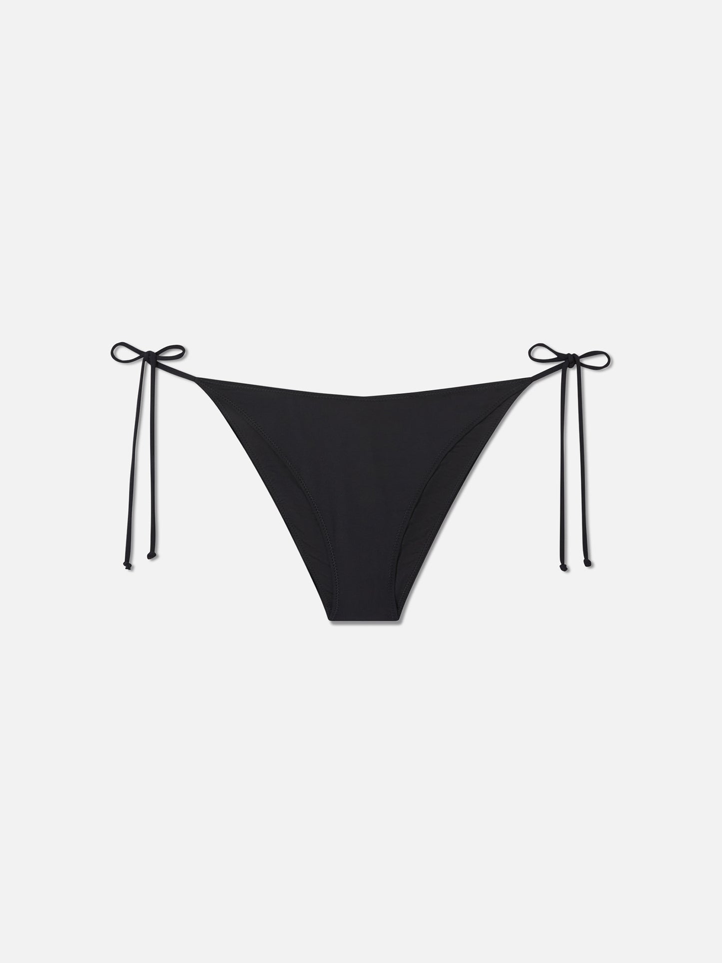 Braguita de bikini negra Virgo con strass 