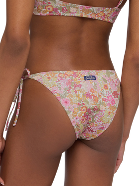 Bralette bikini Judy Virgo with Margaret Annie floral print | MADE WITH LIBERTY FABRIC
