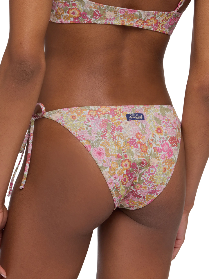 Bralette bikini Judy Virgo with Margaret Annie floral print | MADE WITH LIBERTY FABRIC