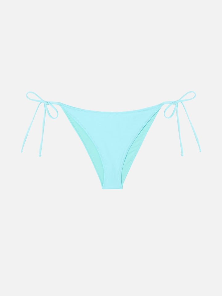 Triangle bikini Annabelle Virgo in water green with rhinestones