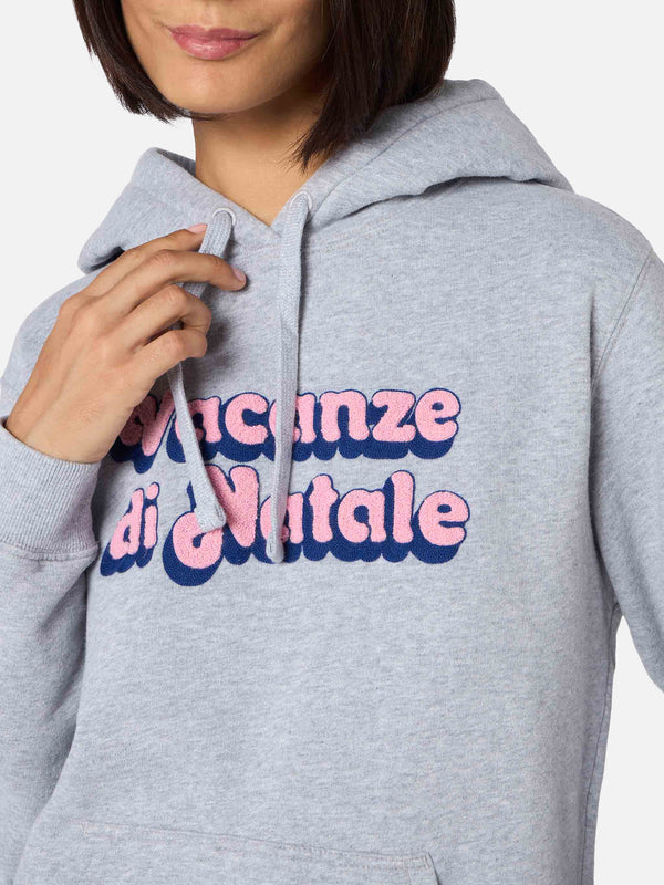 Graues Damen-Sweatshirt Virginia Vacanze di Natale | VACANZE DI NATALE SONDERAUSGABE