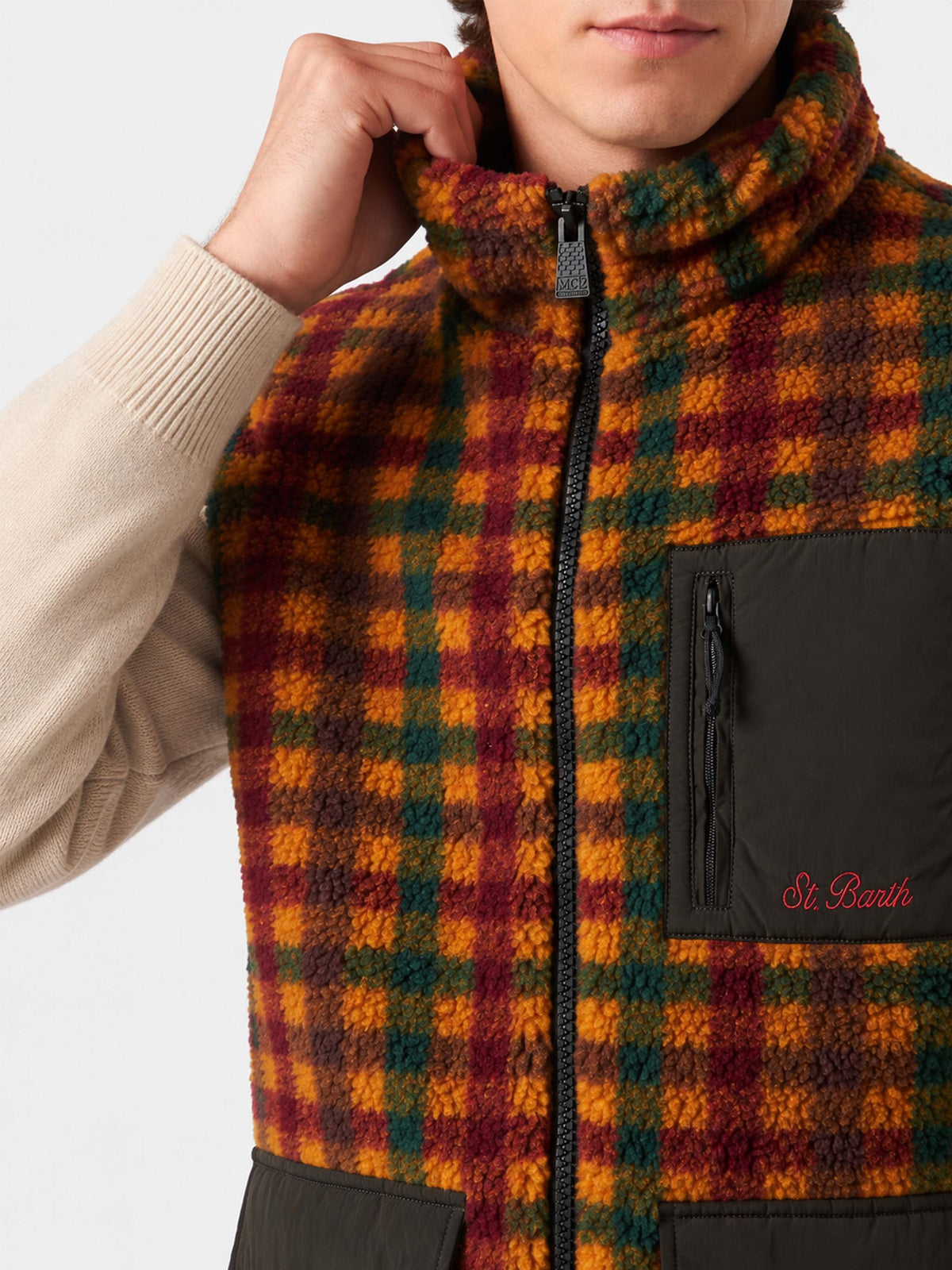 Check Wanaka sherpa vest