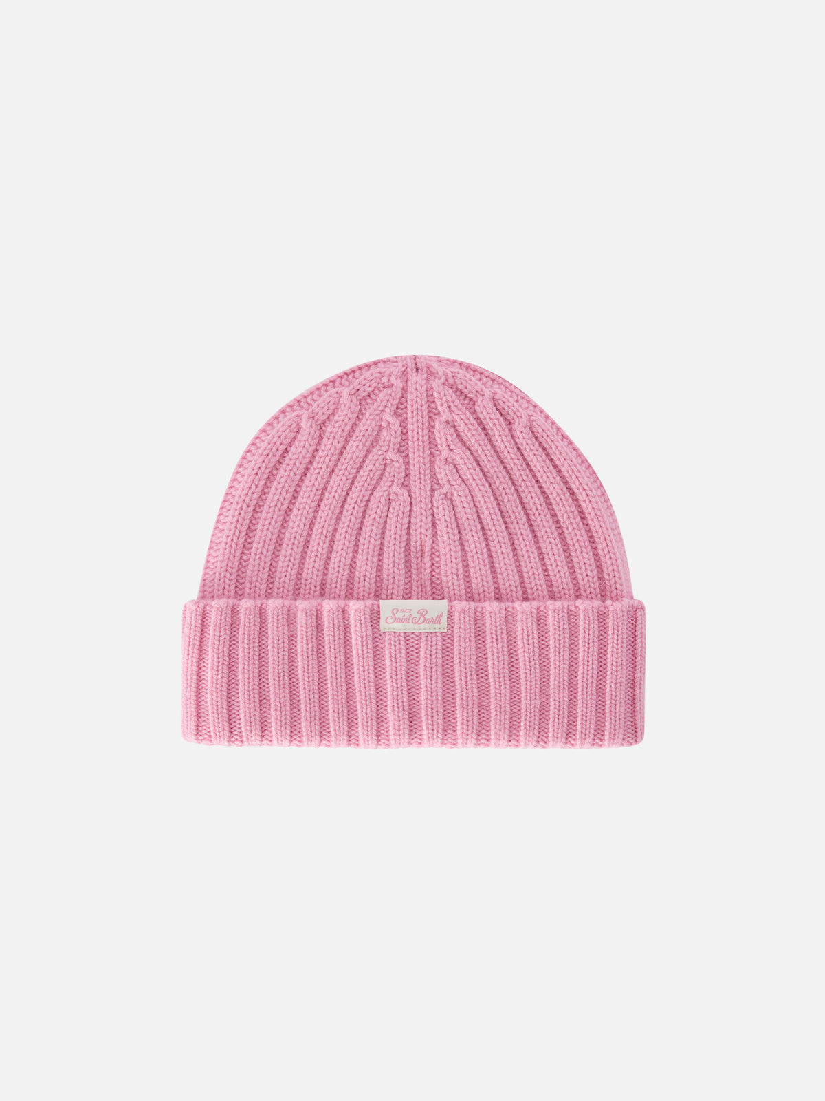 Pink Wengen beanie with Princess embroidery