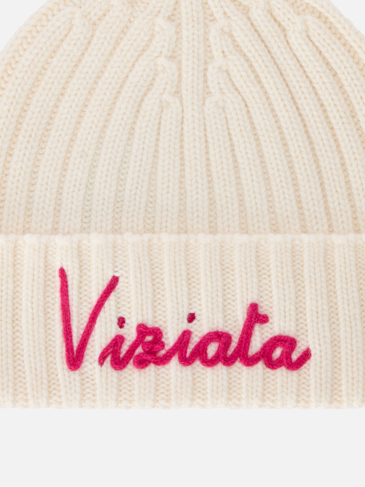Off-White-Wengen-Beanie mit Viziata-Stickerei 