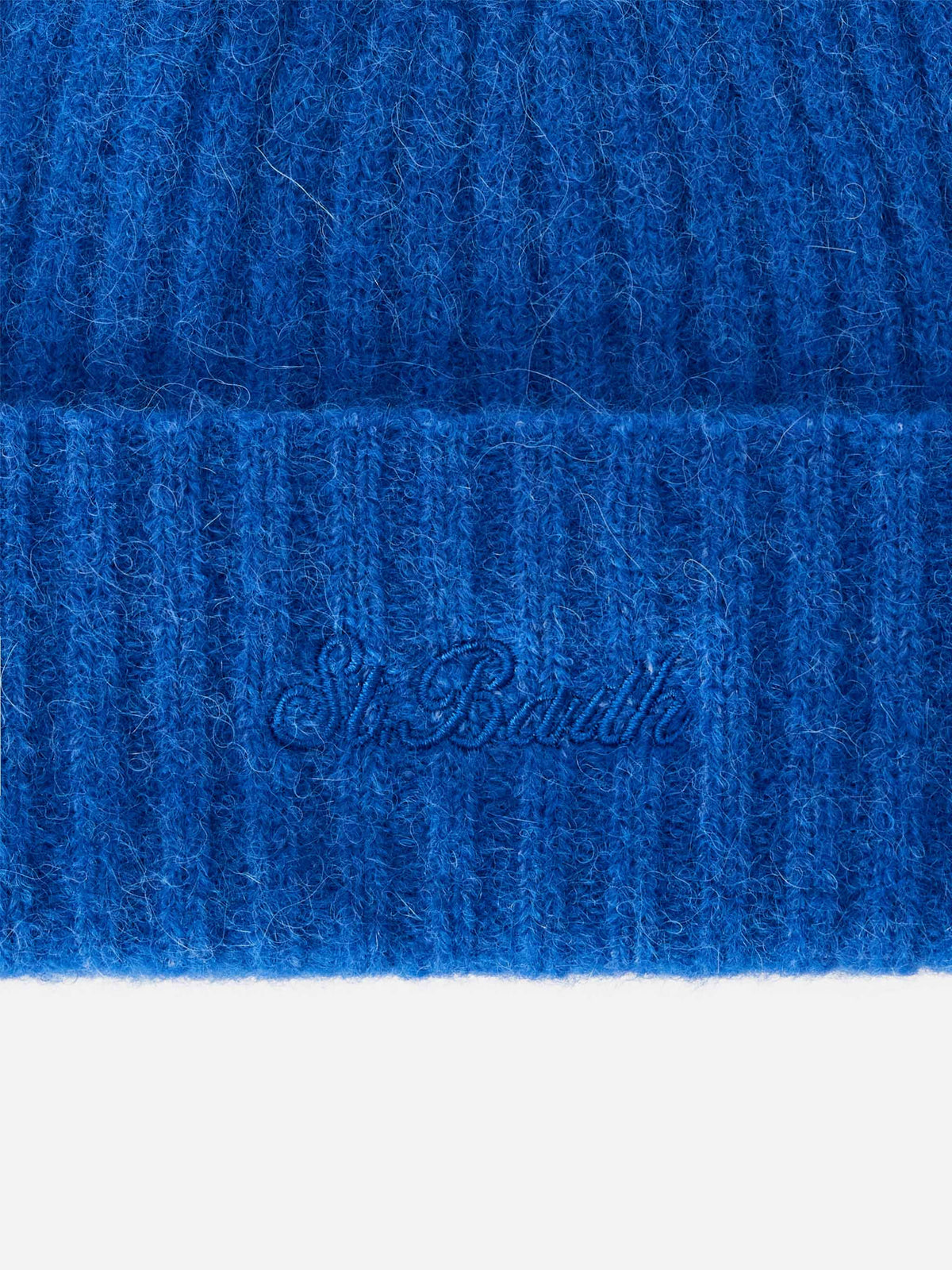 Berretto Wengen blu royal in misto alpaca