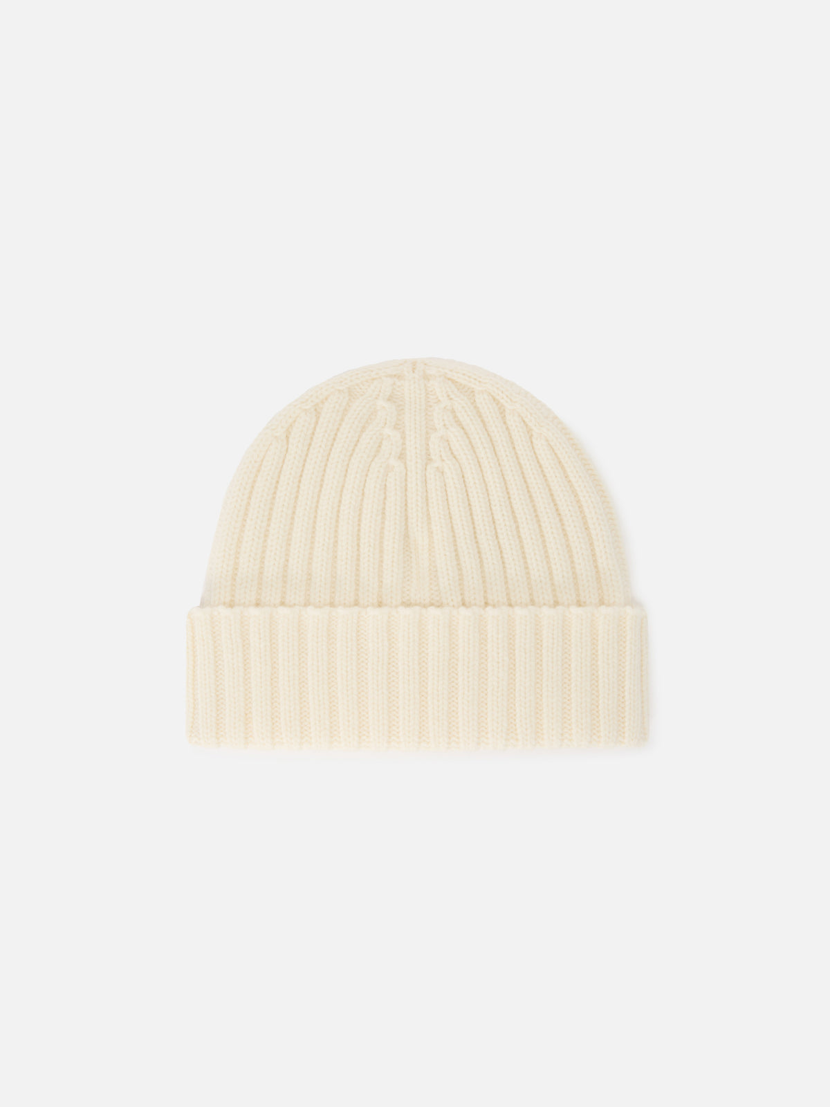 Off-white Wengen Woll-Beanie mit Logostickerei 