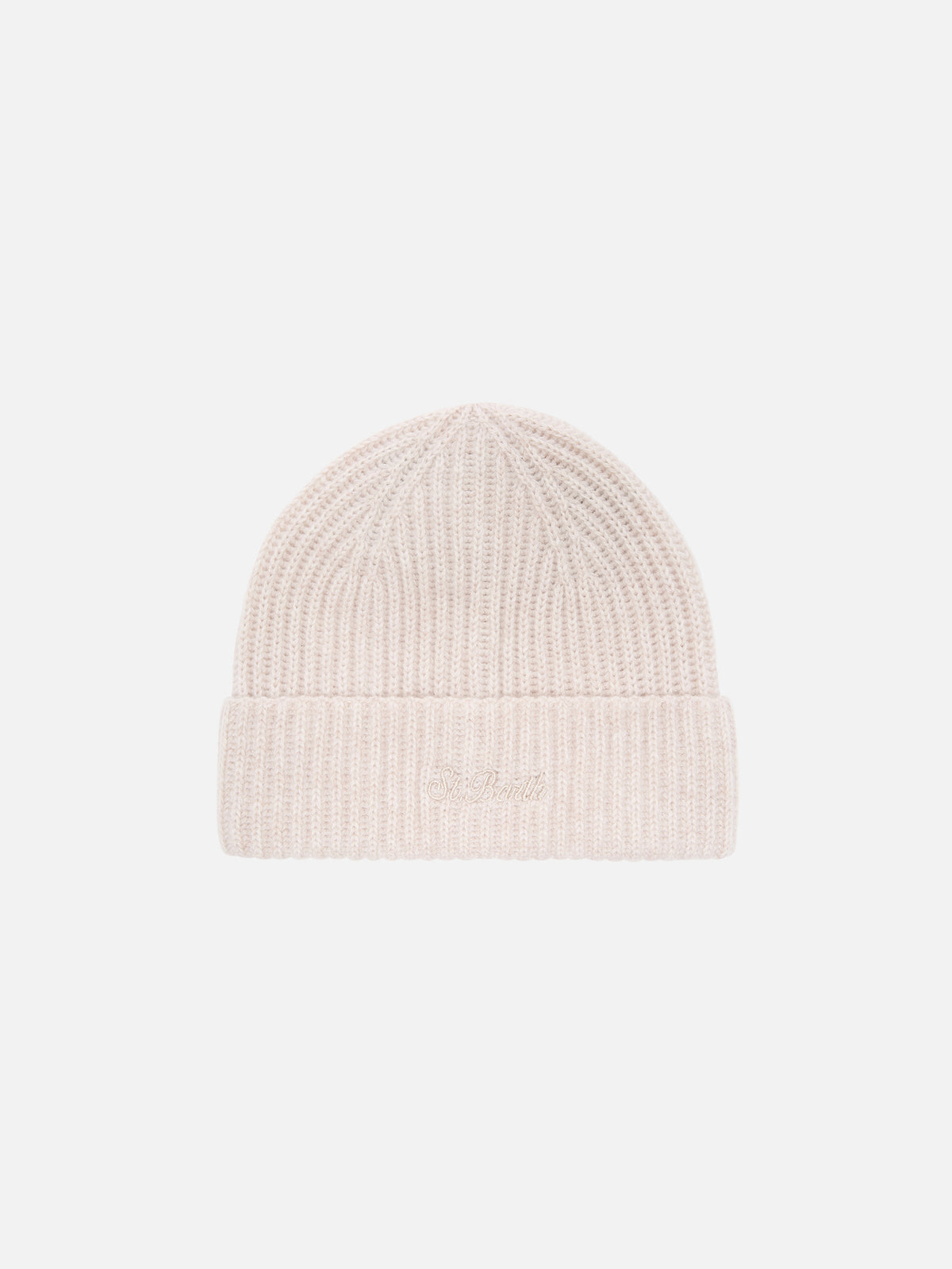 Gorro de cachemir Wengen beige 