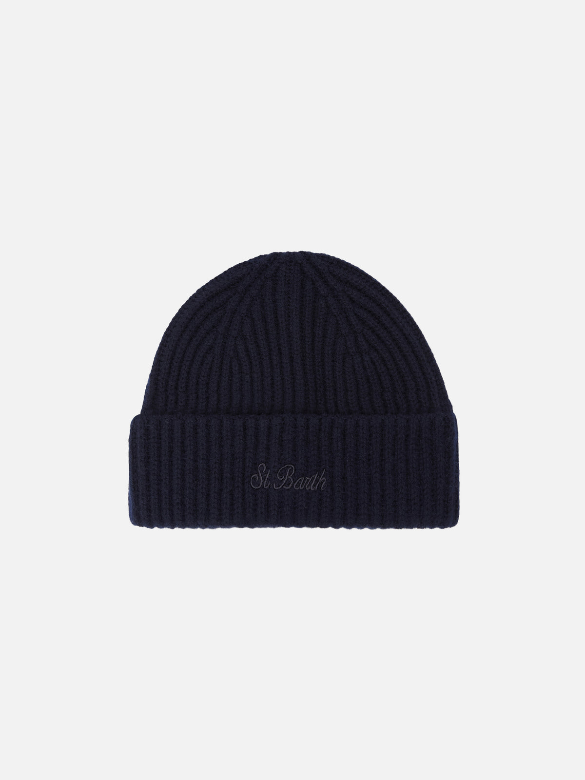 Bonnet en cachemire Wengen Navy blue 