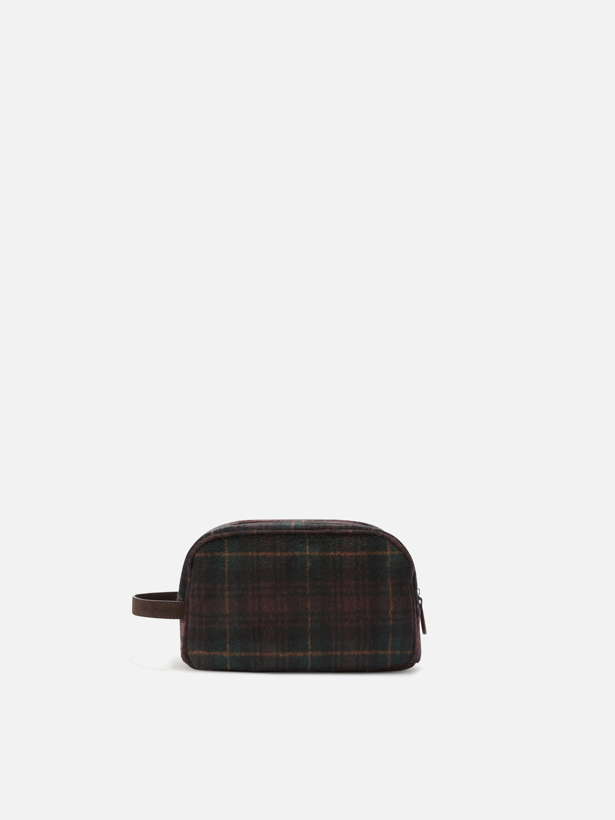 Westwood Beauty Case aus Wollmischung mit Tartanmuster 