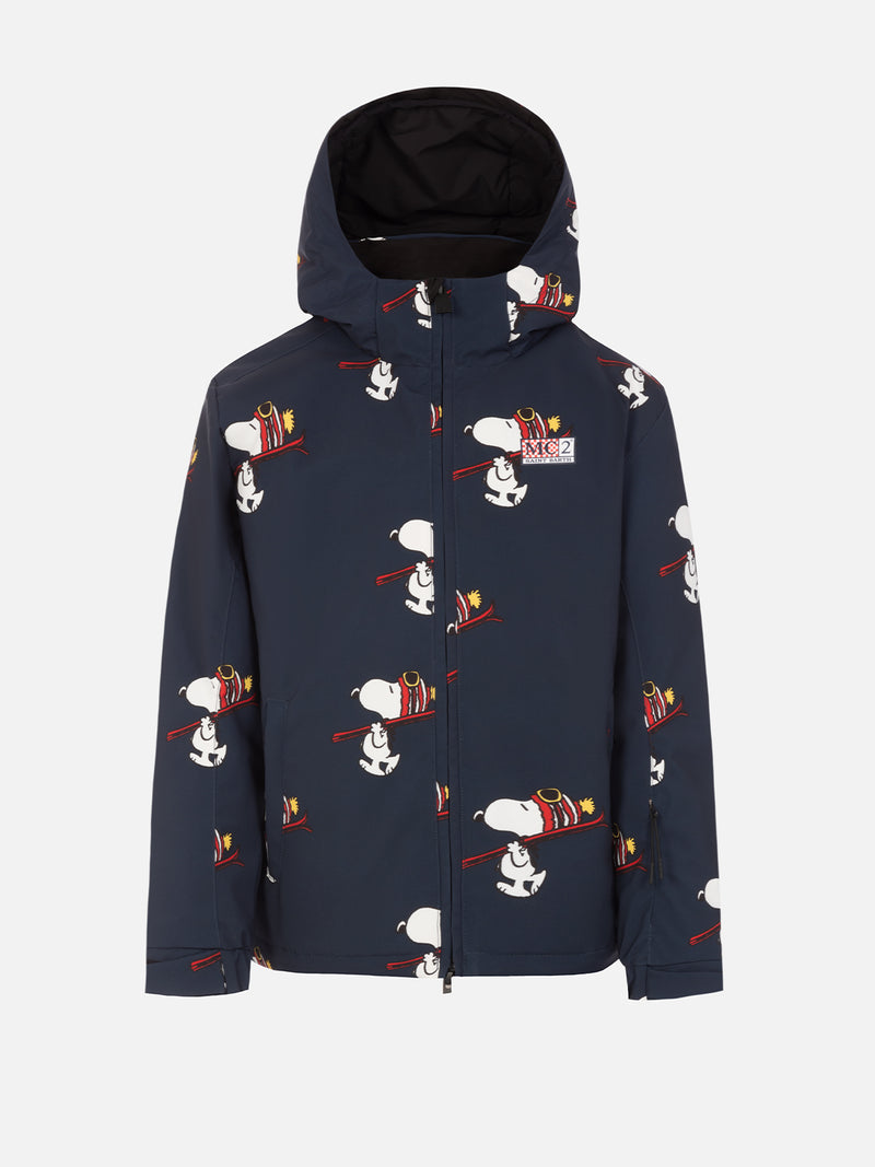 Boy blue jacket Wildhorn with Snoopy Ski Club print | SNOOPY PEANUTS SPECIAL EDITION