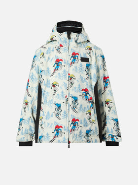 Ski jacket Wildhorn with Suoer Heroes print | DC SPECIAL EDITION