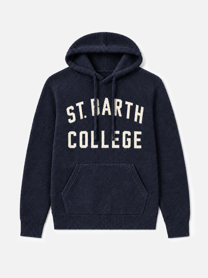 Sudadera con capucha de cashmere mezclado Wood 
