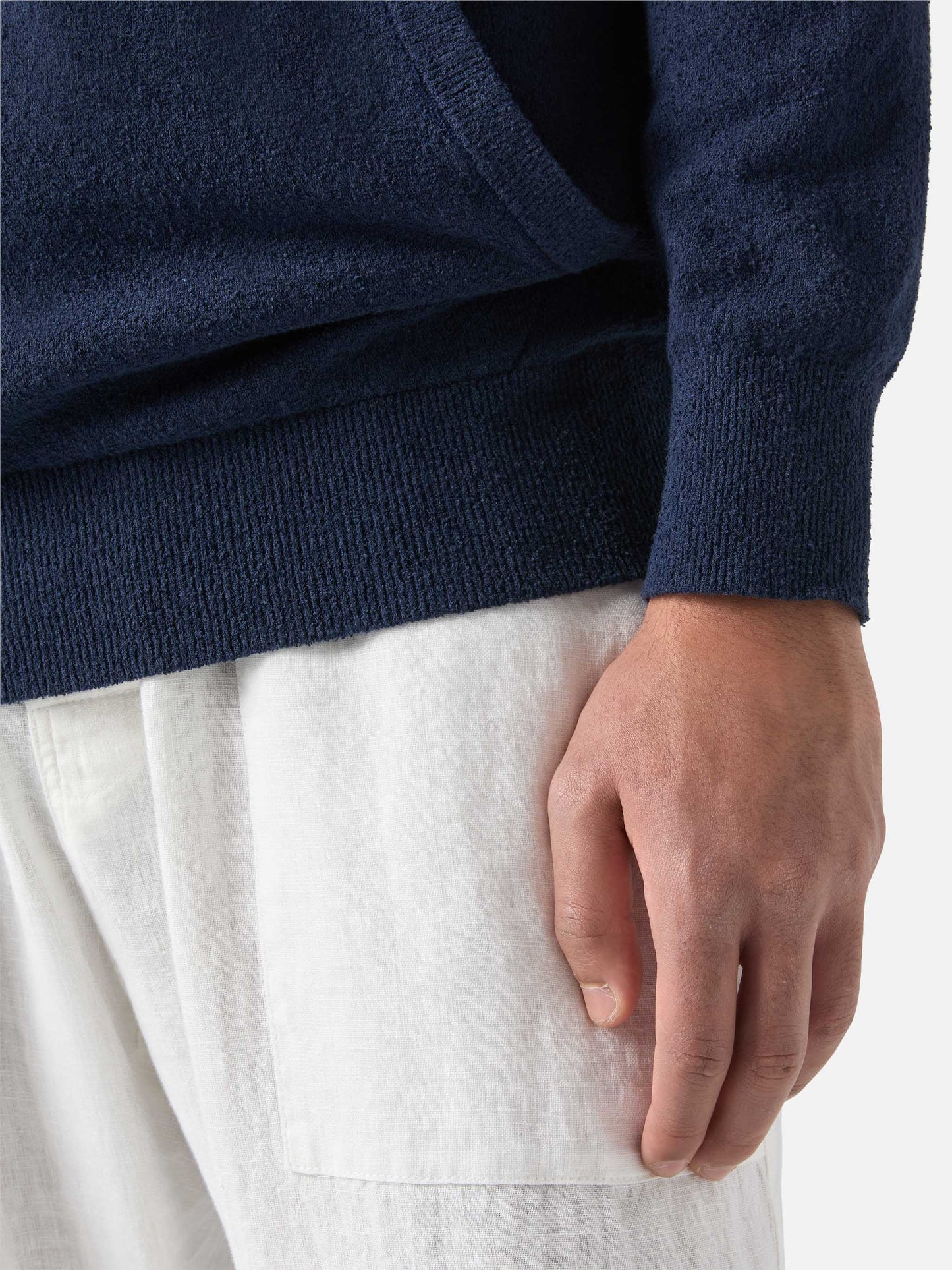 Maglione con cappuccio Wood