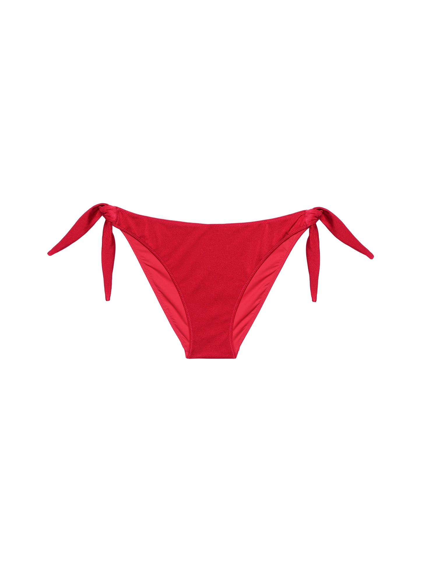 Yali – Klassische Badehose in schimmerndem Ziegelrot