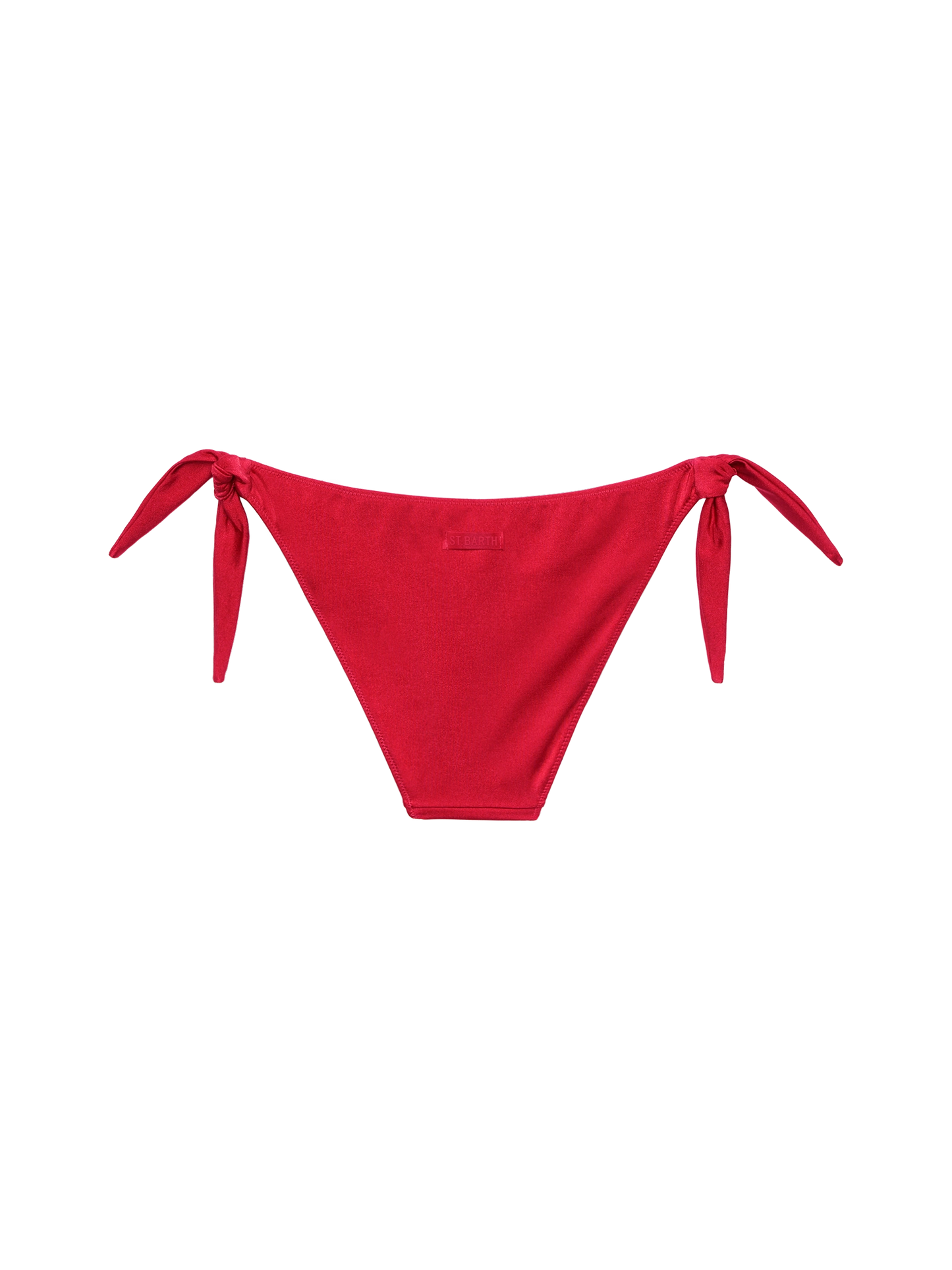 Yali – Klassische Badehose in schimmerndem Ziegelrot