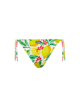 Yali slip mare classico con stampa limoni