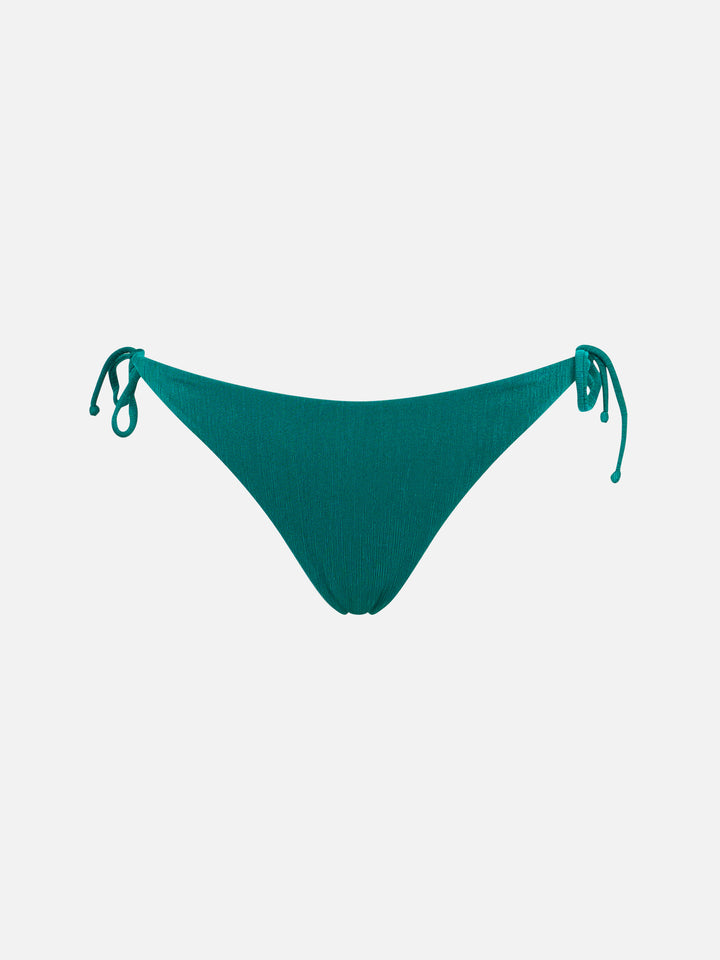 Bikini a triangolo verde smeraldo