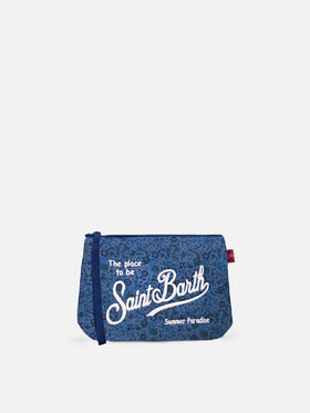 Emma & Georgina scuba pochette Aline | MADE WITH LIBERTY FABRIC - MC2 Saint Barth