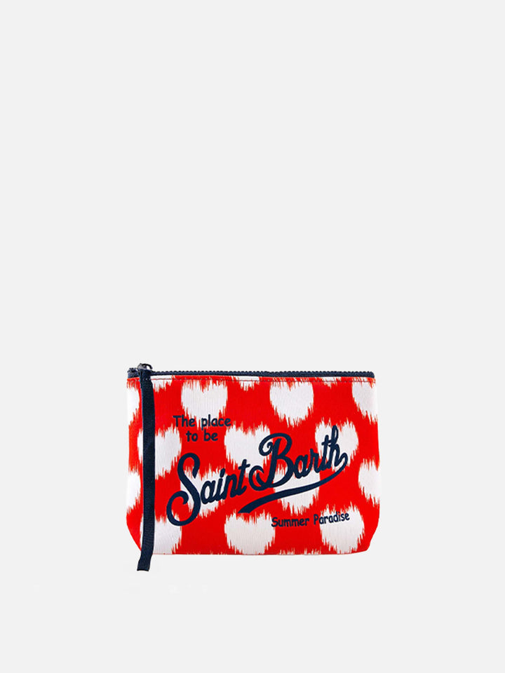 Aline Scuba-Pochette mit Herzdruck