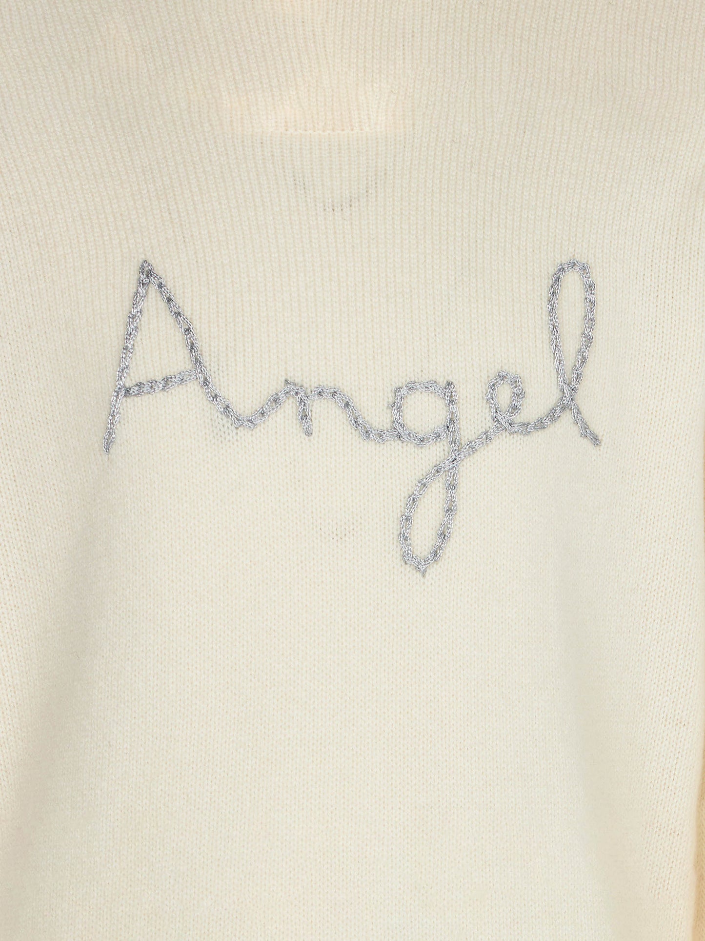 Girl sweater angel wings embroidery - MC2 Saint Barth