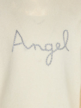 Girl sweater angel wings embroidery - MC2 Saint Barth