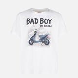 T-shirt da uomo in cotone con stampa Bad Boy in Roma