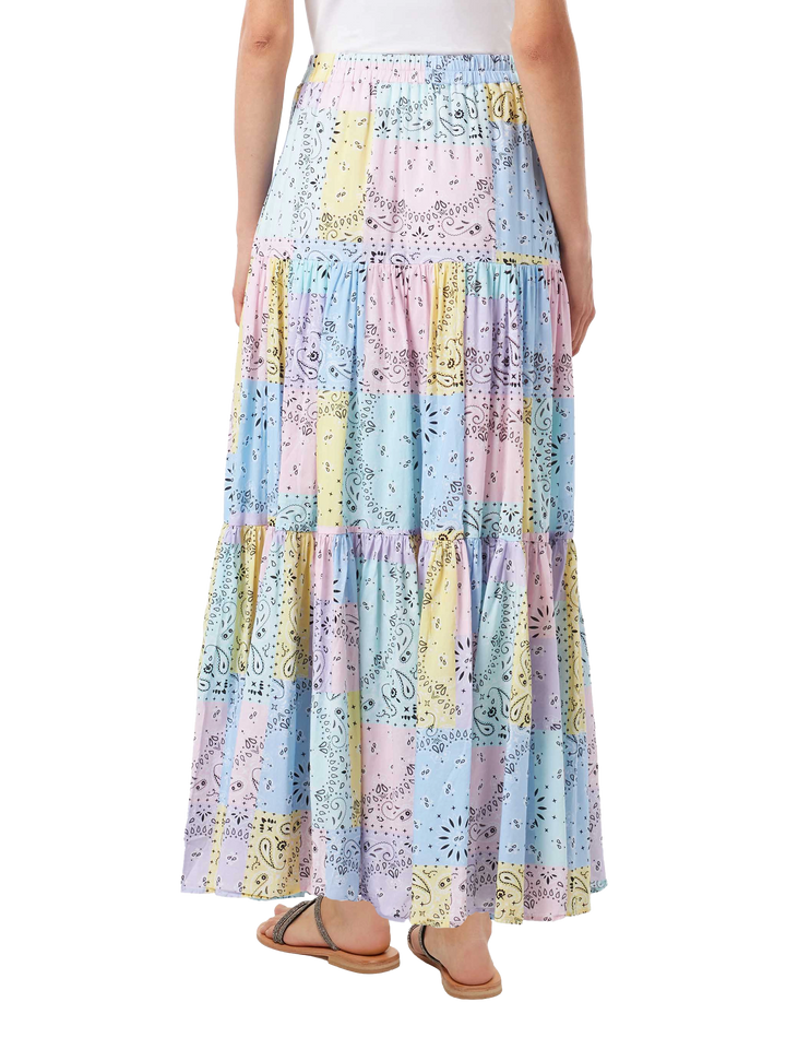 Bandanna print cotton skirt - MC2 Saint Barth
