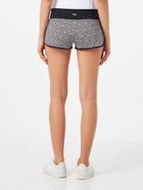 Damen-Strandshorts mit geometrischem Aufdruck