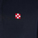 Blaues Piquet-Polo mit St. Barth-Logo