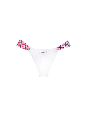 Woman cheeky swim briefs