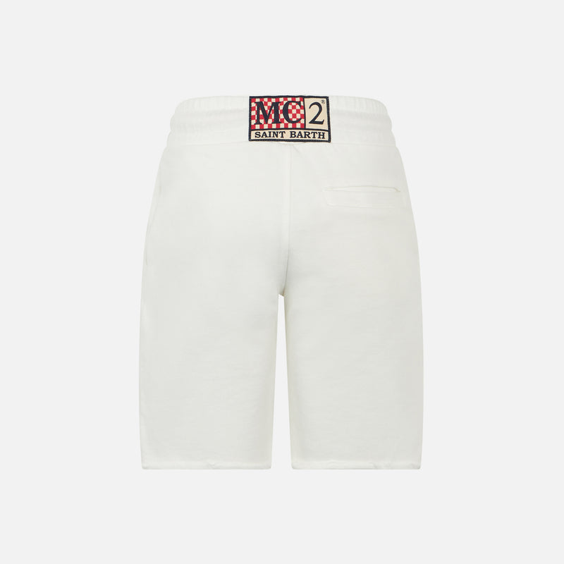 Jungen-Fleeceshorts mit Tasche