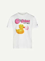 Boy cotton t-shirt with ducky Big Babol print | BIG BABOL® SPECIAL EDITION