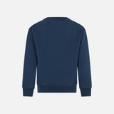 Jungen-Sweatshirt aus Baumwolle mit Frottee-Patch von St. Barth