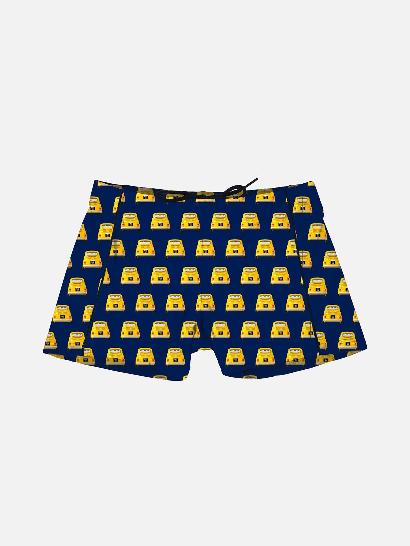 Boys lycra swim shorts with car print - MC2 Saint Barth