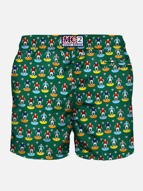 Costume da bagno da uomo con stampa calcio