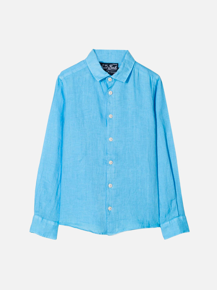 Light blue Linen shirt Boy