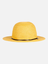 Mustard yellow chapeaux hat