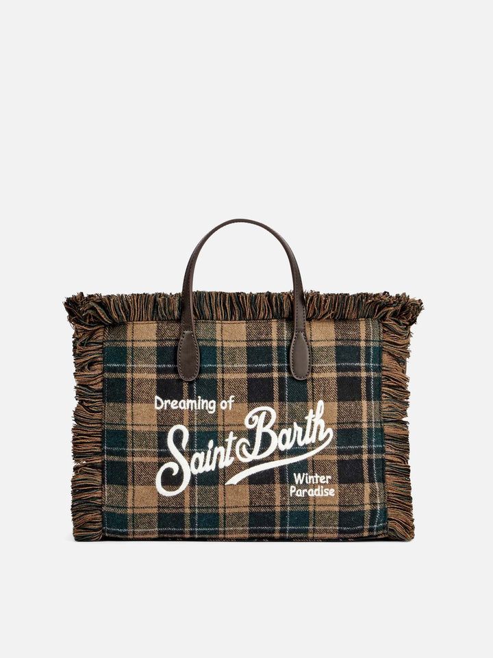 Colette-Handtasche mit Tartan-Print